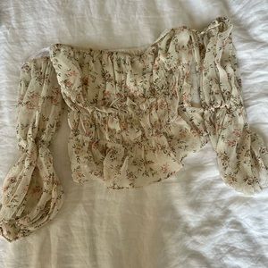 Rare Sabo Silk Top